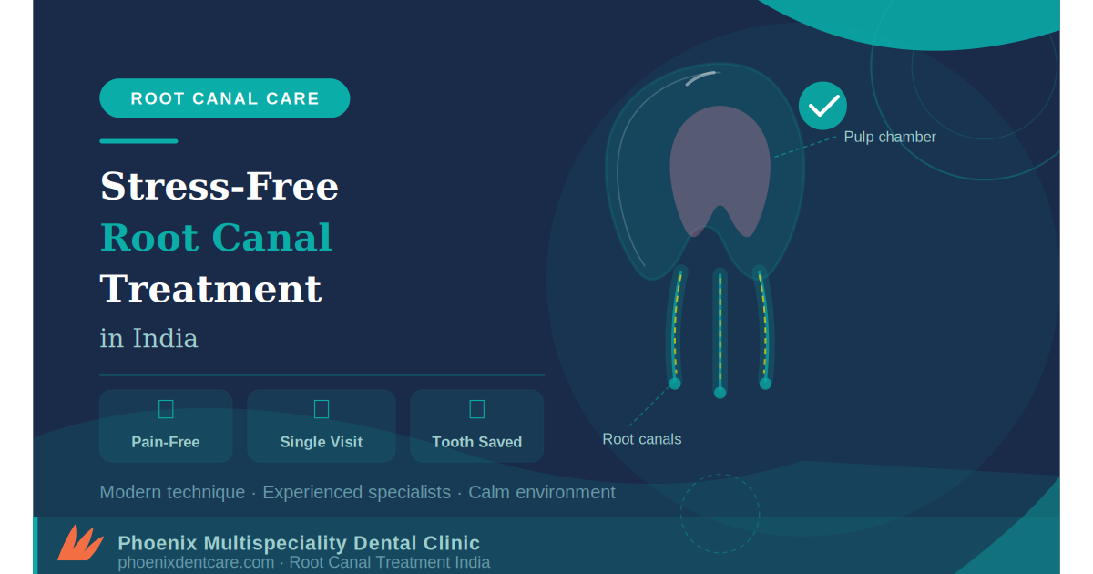 How Phoenix Multispecialty Dental Clinic Makes Root Canal Treatment Stress-Free